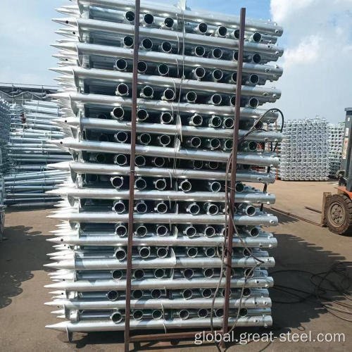 Photovoltaic screw pile screw pile direct